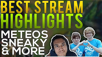 League of Legends Best Stream Highlights #1 - Sneaky, Meteos, Aphromoo, & More