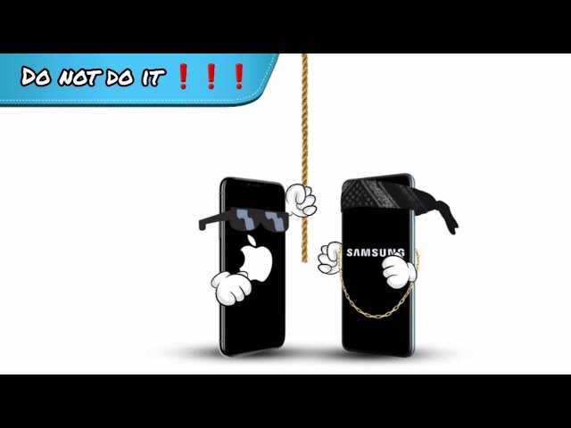 Do not do it! Animation Nokia, Samsung, iPhone class=