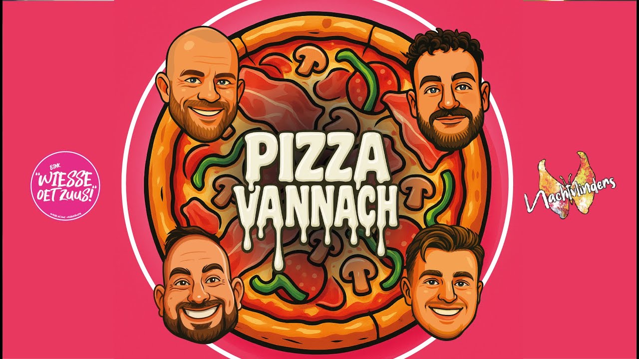 WIESSE OET ZUUS  & DE NACHTVLINDERS - PIZZA VANNACH (MEZIEK VIDEO)