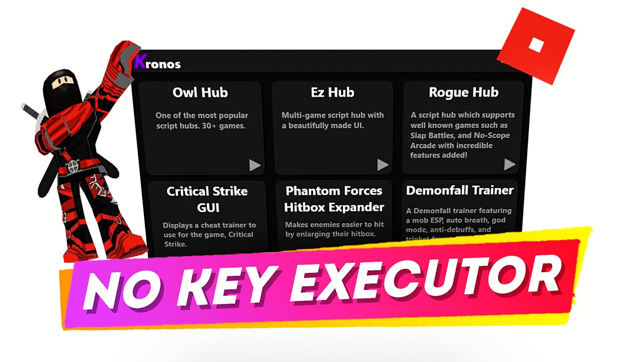 [NEW] OP Roblox Best KeyLess Executor in 2023 LVL 8 SCRIPT HUB