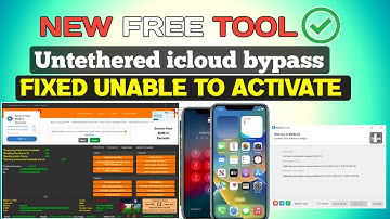 FREE🔥 HaaFedk iCloud Unlock Tool 2025 ✅ Untethered Fix | iPhone Unable to Activate Jailbrick Method