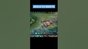 ARGUS VS MARTIS #gameplaytopglobal #mobilelegend #buildtopglobal