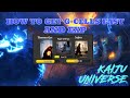 HOW TO GET G-CELLS FAST AND MONEY (kaiju universe)