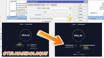 Trik Mikrotik Cara Ganti Nama ISP di SpeedTest tanpa Routing Bandwitdh ke VPN ☕☕