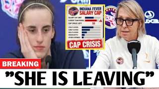 CAITLIN CLARK FORCED OUT! FEVER’S SALARY CAP CRISIS CHANGES EVERYTHING! 😱