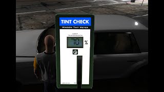 [Police Tools 1.7.0] Window Tint Meter Preview