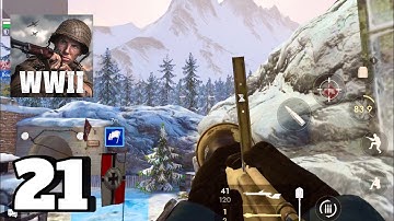 World War Heroes WW2 FPS Full Walkthrough Gameplay Part 21 ( Android, IOS )