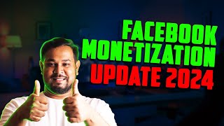 Facebook Monetization 2024 Update | Facebook Page Monetization 2024 | Facebook Pending Monetisation