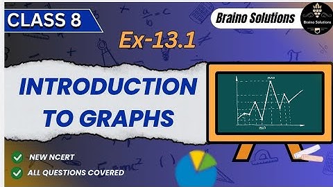 Ex:13.1 Chapter :13 Introduction To Graphs I Class 8 Ncert Maths I