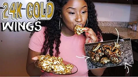 HOW TO MAKE 24K GOLD WINGS!