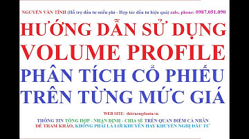 Hướng Dẫn sử dụng VOLUME PROFILE để Phân tích cổ phiếu trên từng mức giá ở từng thời điểm