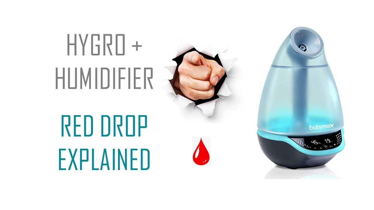 RED DROP ON SCREEN EXPLAINED Babymoov Hygro Plus