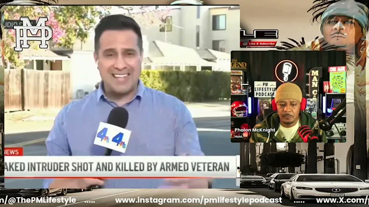 NAKED INTRUDER SHOT AFTER BREAKING MANS LEGS @thepmlifestyle 