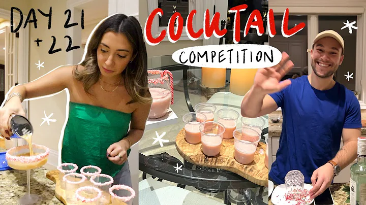 3RD ANNUAL FAMILY XMAS COCKTAIL COMPETITION! vlogm...
