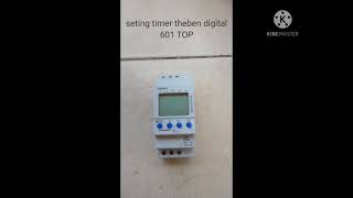 seting timer digital theben 601 Top  #timer theben 601 top tidak nyala