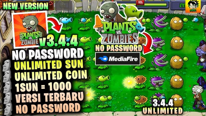 Plants vs. Zombies FREE MOD Coins 3.4.4 APK download free for android