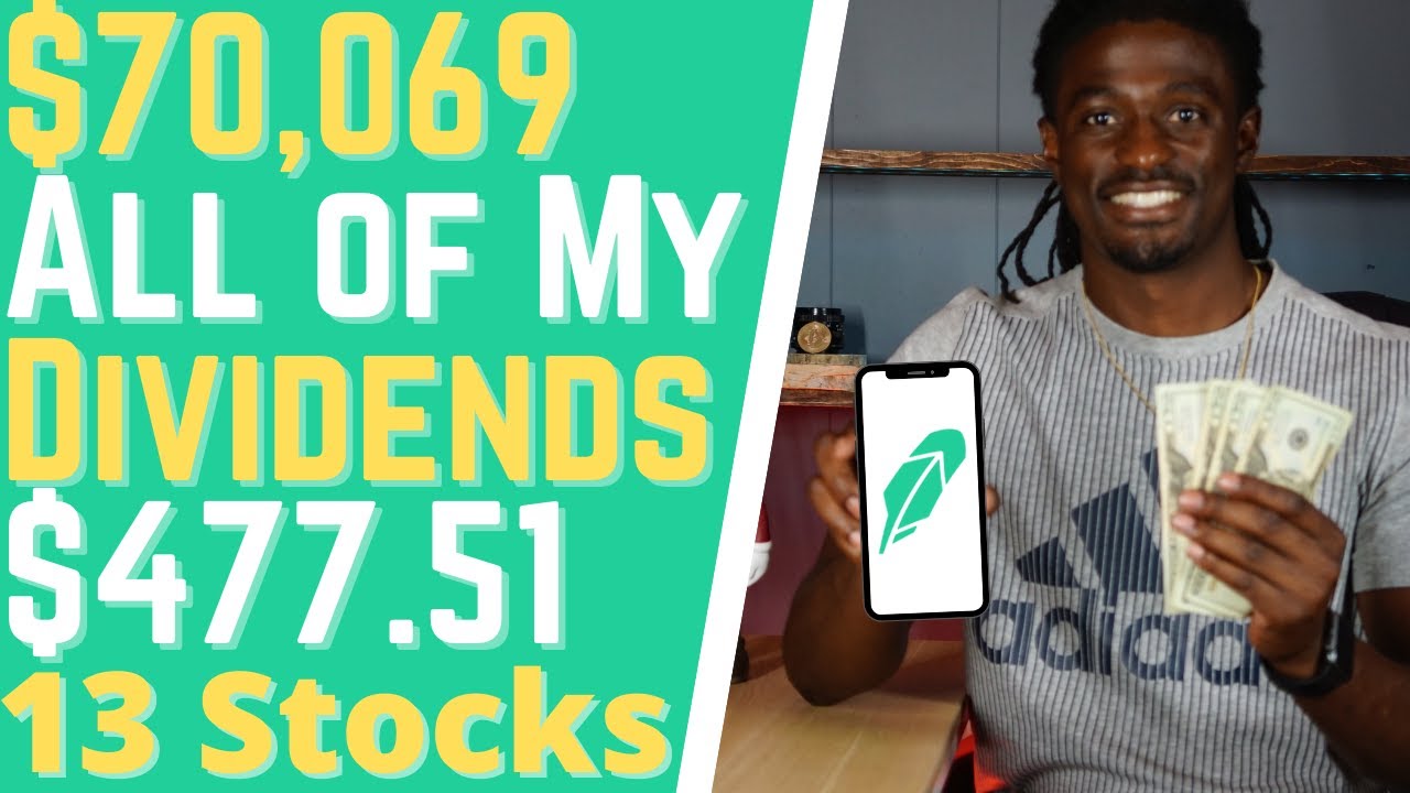Monthly Dividends How Much Did I Make In A Month YouTube