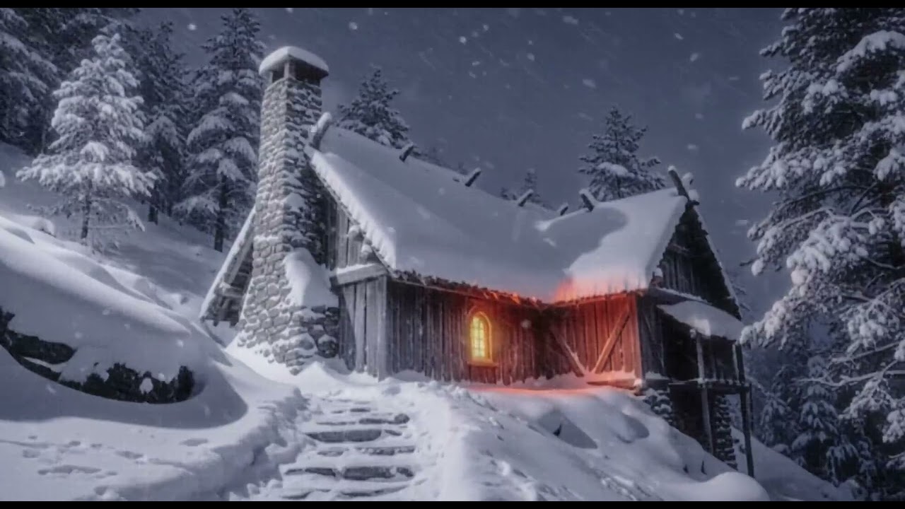 Relaxing Celtic Instrumental  Medieval Snow Forest Study Ambience