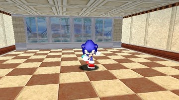 Dreamcast Sonic in SADX