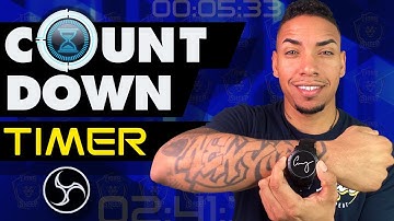 How To Add a Countdown Timer using OBS Studio [2021]