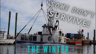 Cold Winter Days, Fixing An Old Catamaran