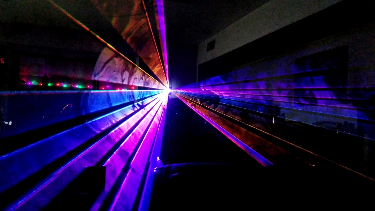 LaserCube Demo 3 Beam show YouTube