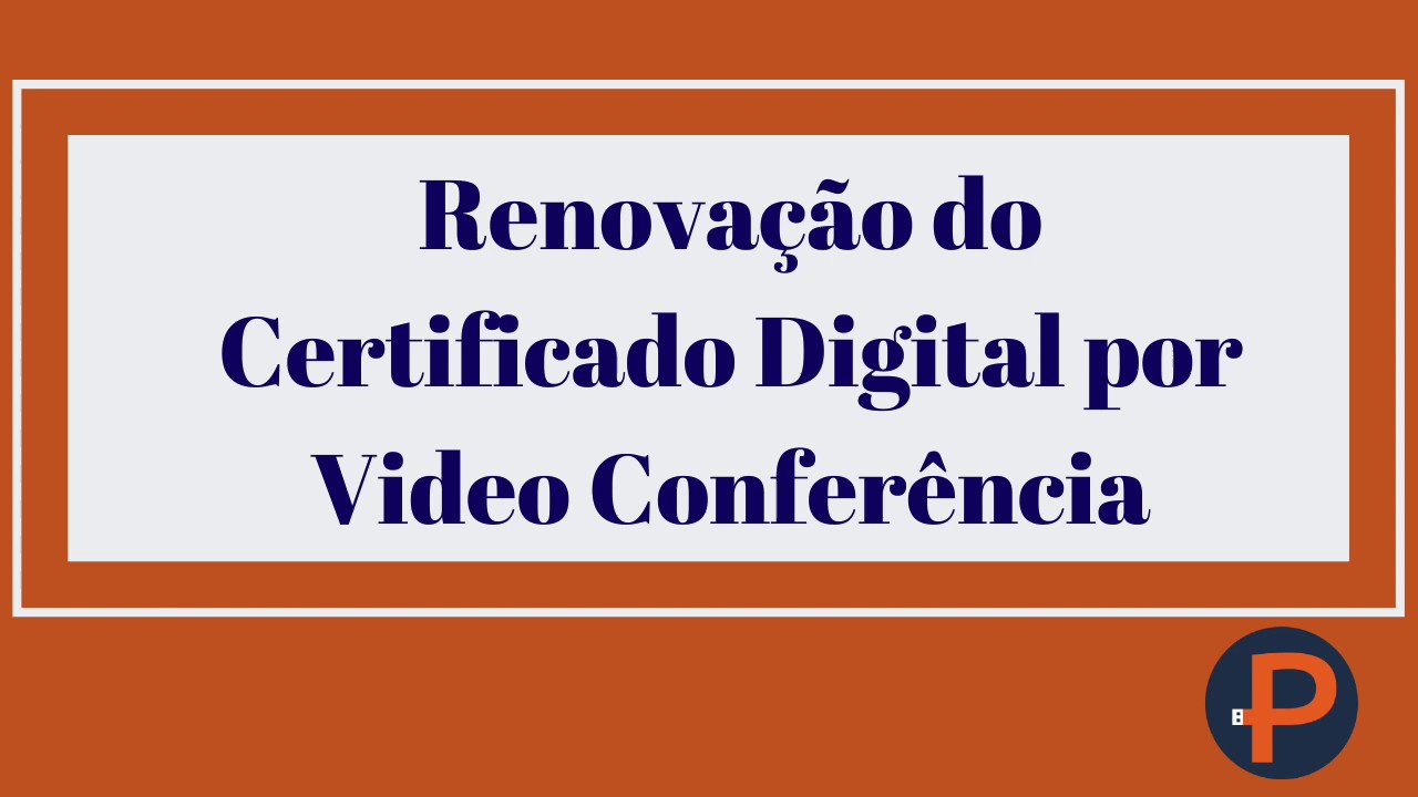 Renovação - Certificado