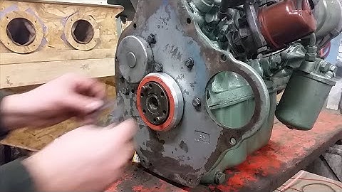 Sprite New Style Rear Main Seal - Austin Healey Service Manual