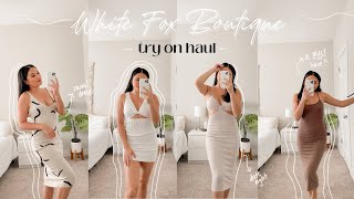 WHITE FOX BOUTIQUE TRY ON HAUL (fall\/winter fashion must haves) | 2021