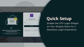Setup Guide: Enable OTP Login Widget on Your Shopify Store | Lucent OTP Login