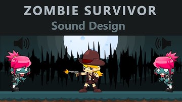 Scratch 3.0 Tutorial: Zombie Shooting Game | Sound Design | Part 9