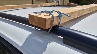 Багажник усиленный деревянный для Volkswagen Tiguan