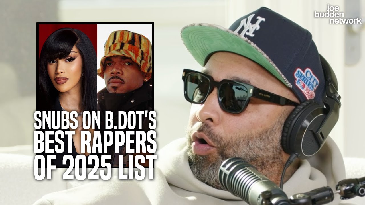 The JBP Names The Snubs On B.Dot's Best Rappers Of 2025 List - YouTube