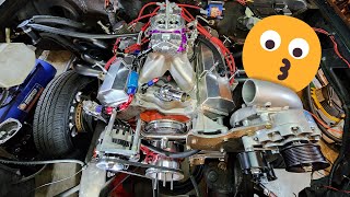 Supercharged 400CID Small Block Chevy S10 mini alternator / Issue solved!  #400sbc #supercharger