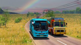 Volvo Bus at Level Crossing | B11r Volvo