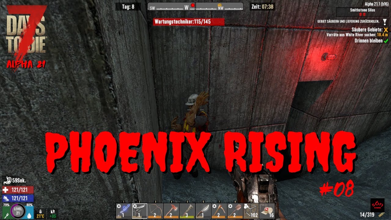 Phoenix Rising #08 | Base verbessern und Questen | 😎 - YouTube