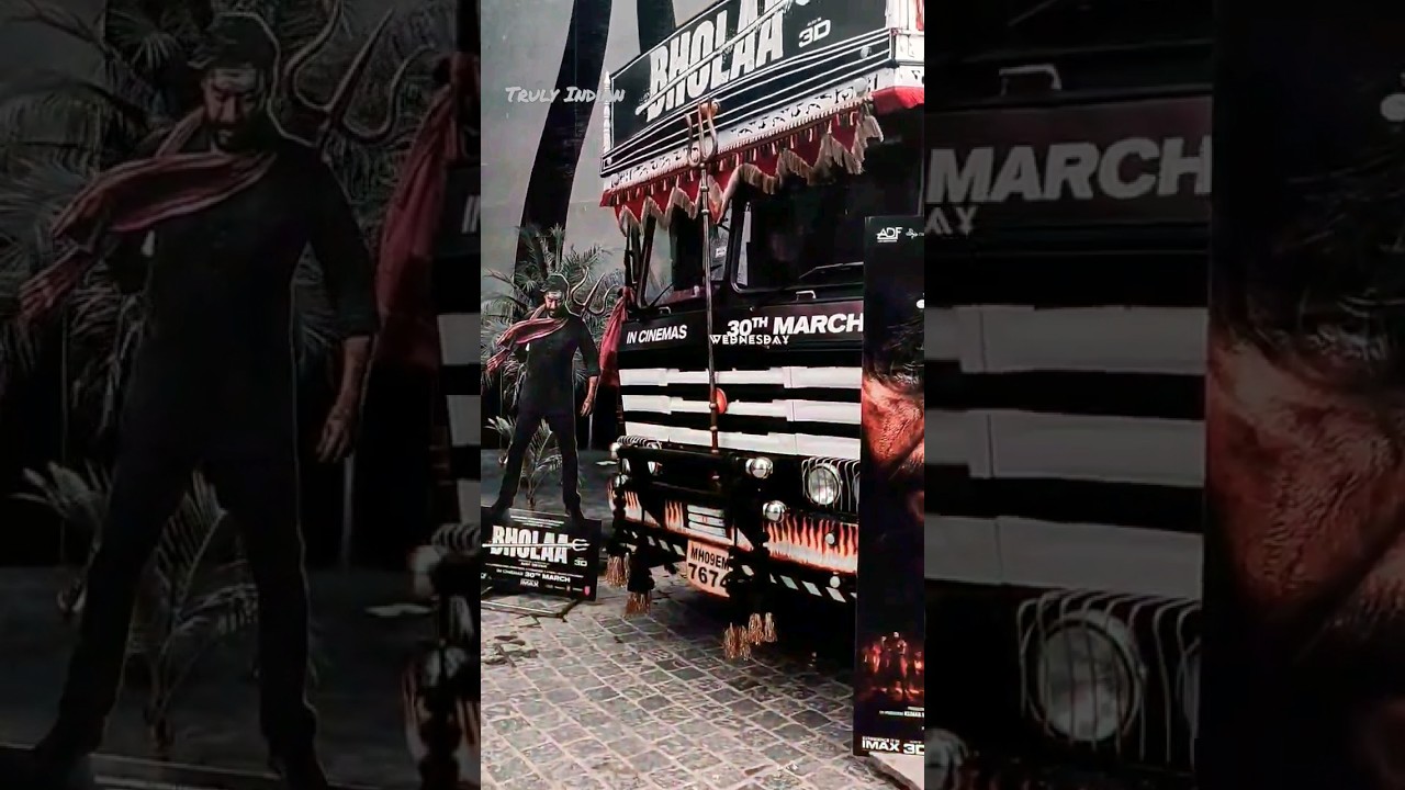 Bholaa Movie Promotion At Ahmedabad 