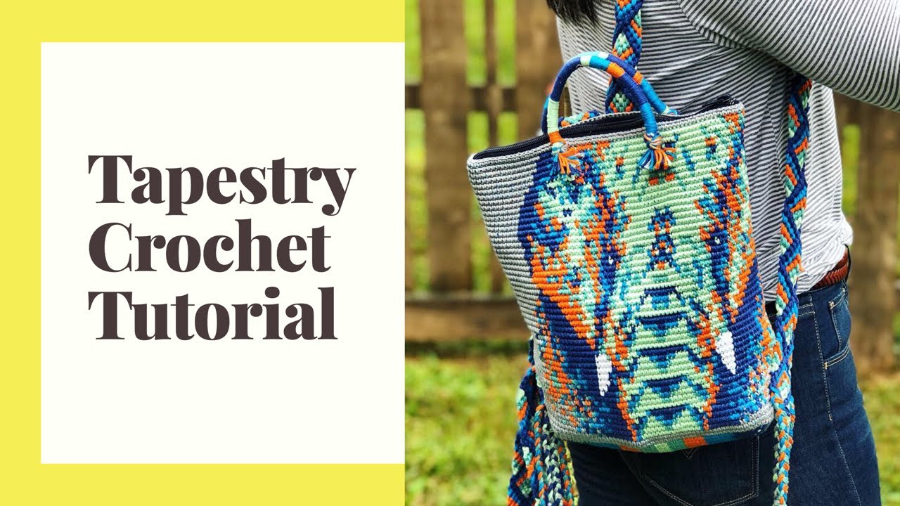 Crochet tutorial Mochila Bag - YouTube