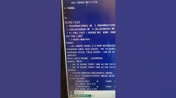 How To Split PNR In Sabre