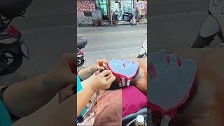 🔥 ASMR! Thai Street Side Scalp Massage & More – Made Me Sleepy! – Pattaya 🇹🇭