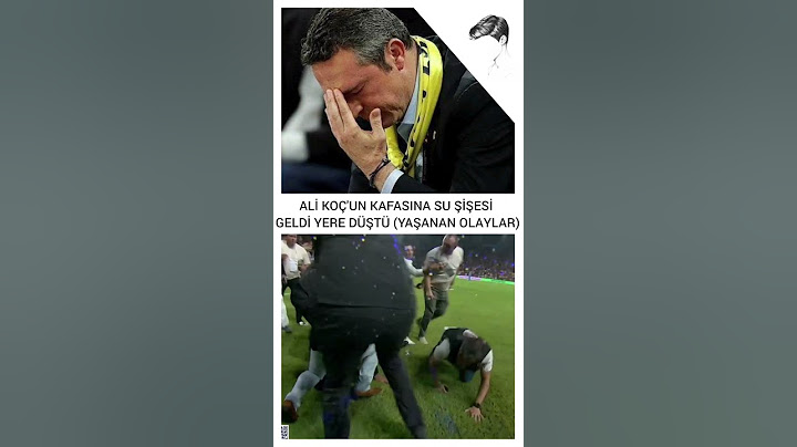 Göztepe Fenerbahçe Maçında yaşanan olaylar #göztepe #fenerbahçe #alikoç