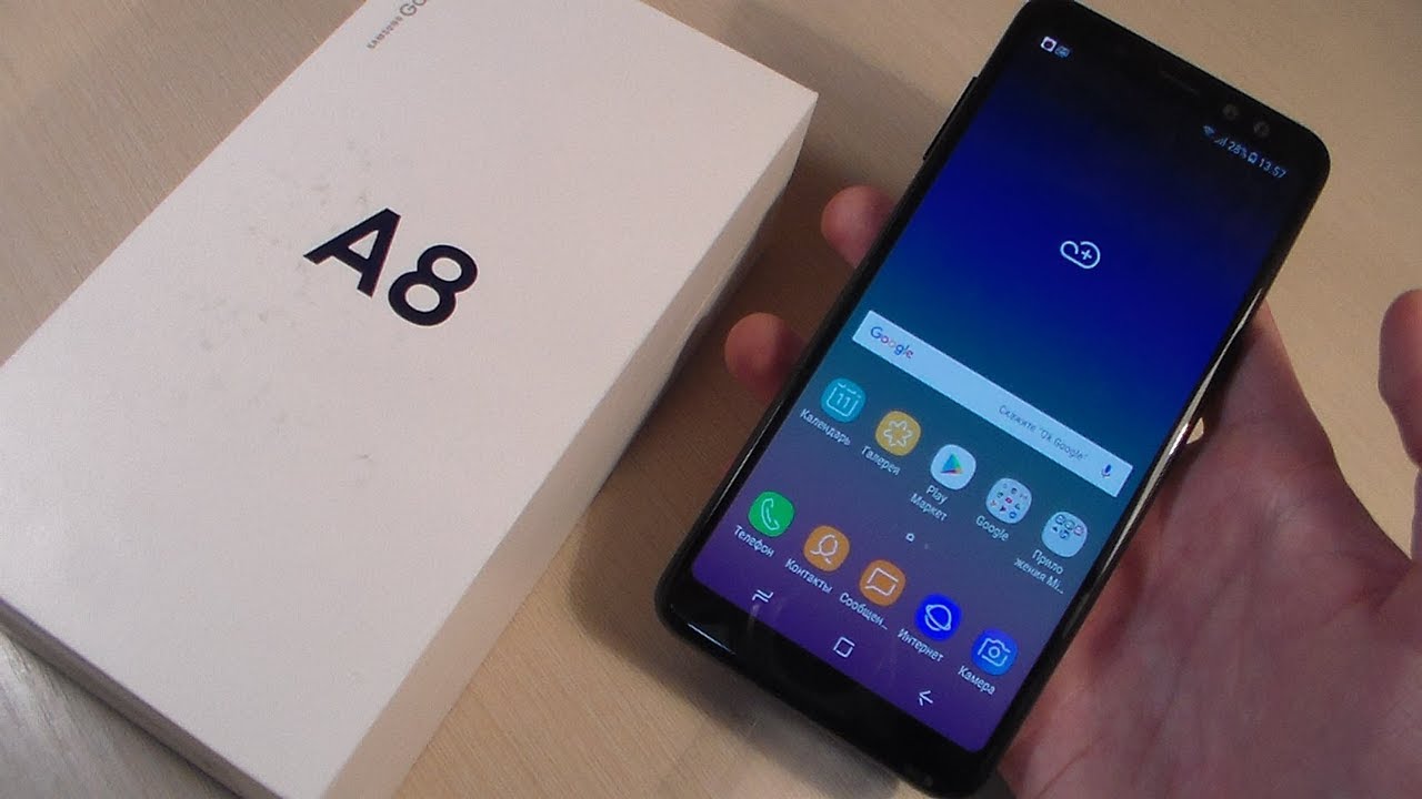 Обзор Samsung Galaxy A8 2018