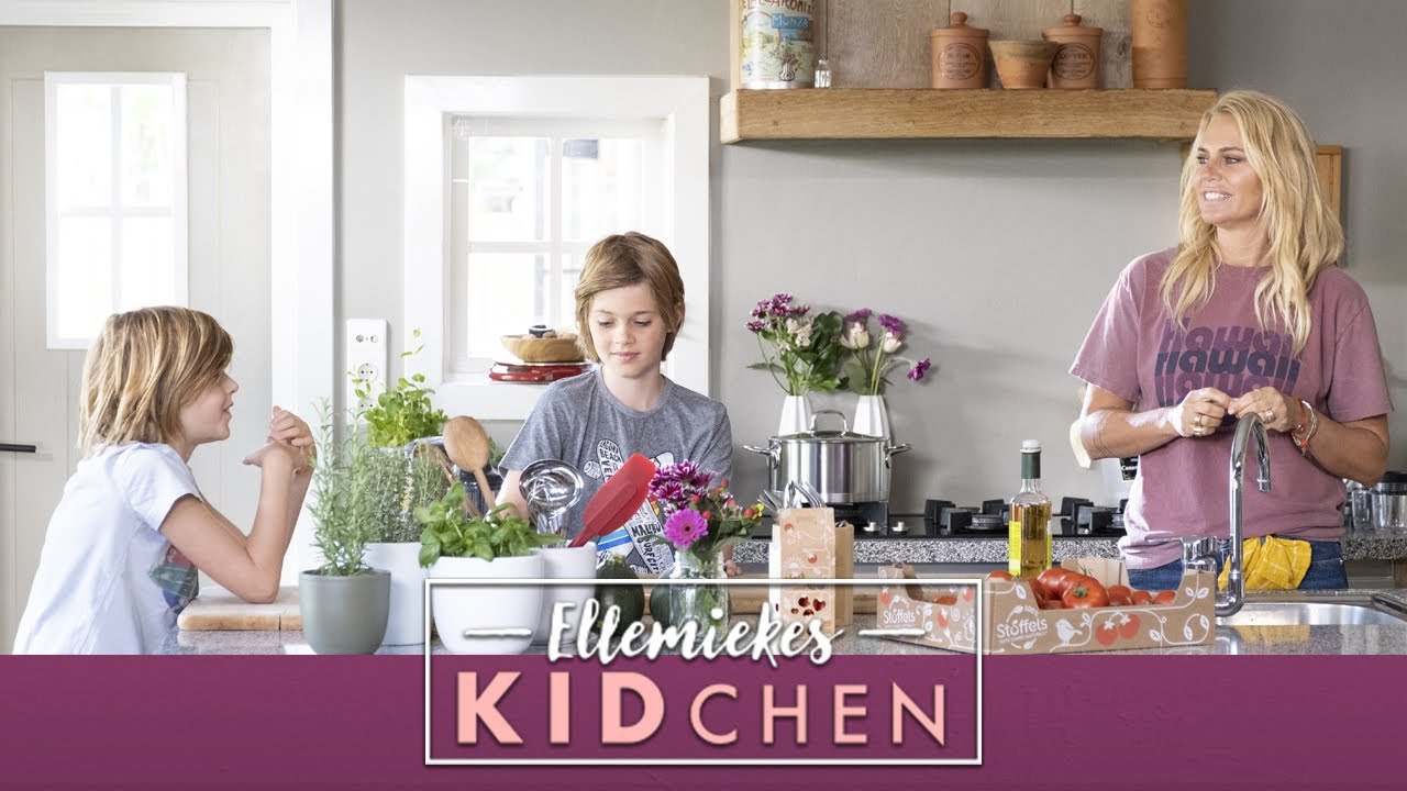 Ellemiekes KIDchen - Spaghetti met verborgen groentjes en fruitpizza's