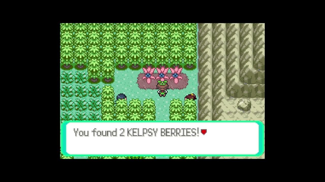 How to get Kelpsy Berry in Pokemon Emerald YouTube
