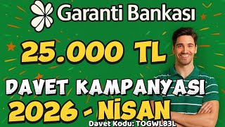 GARANTİ BANKASI 35.000 TL ÖDÜL 🙃🌸 Davet Kodu: 👉 TOGWL83L 👈