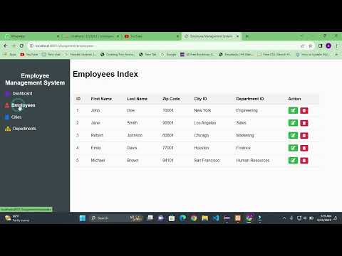 Employee Management System In Java SpringBoot | Capstone Project Part-2 | #algonquincollege