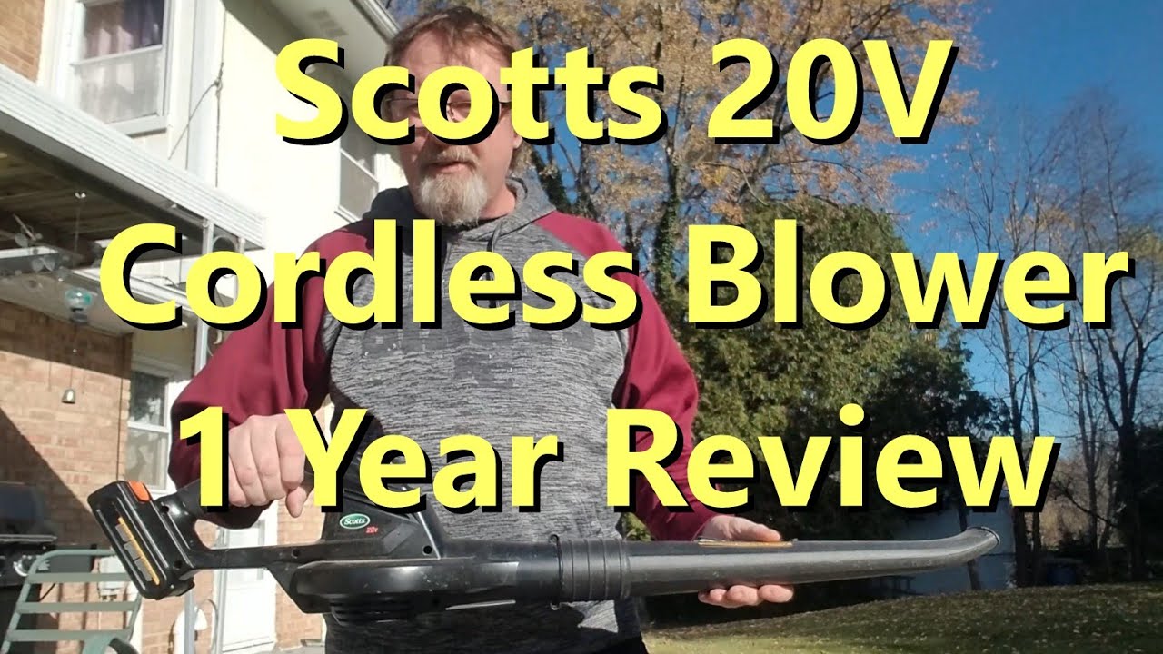 Scotts 20V Lithium Cordless Blower