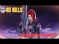 ¿Eres bueno con Black Widow? 💀 45 kills en Marvel Rivals