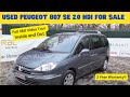 Used Peugeot 807 SE 2.0 HDI For Sale Stockport, Manchester (MotorClick.co.uk)