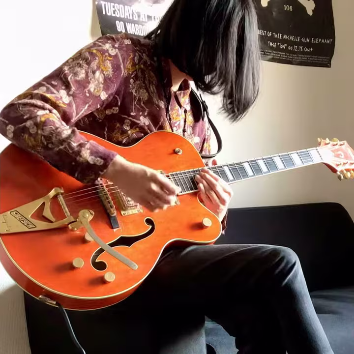 Little Barrie - Free Salute 弾いてみた【guitar riff short movie】by Yo-hey